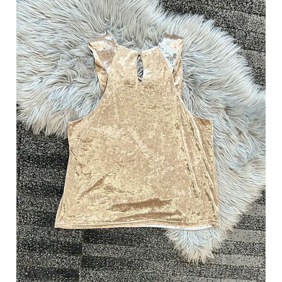 Anthropologie Porridge Jessie Velvet‎ Halter Top In Rose Color Size Medium $88 - Picture 4 of 6